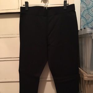 Fitted JCrew black pants
